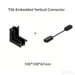 T26 Embedded Vertical Connector (100×100×67mm)