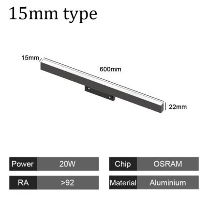15mm Narrow Magnetic Track Floodlight 20W