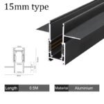 15mm Narrow Magnetic Track Track 0.5m