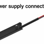 Ultra-Narrow 5mm 24V Magnetic Track Power Supply Connector