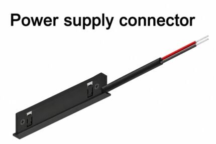 Ultra-Narrow 5mm 24V Magnetic Track Power Supply Connector