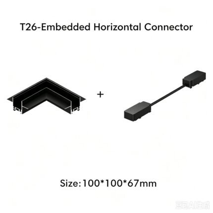 T26 Embedded Horizontal Connector (100×100×67mm)