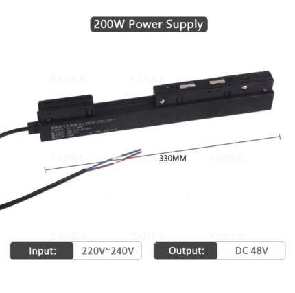 20 Series Magnetic Track 200W Power Supply (Built-in)