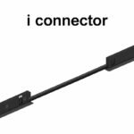 Ultra-Narrow 5mm 24V Magnetic Track I Connector (Straight Joiner)