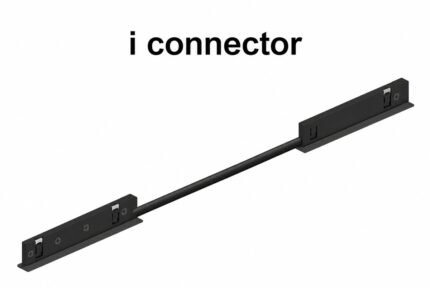 Ultra-Narrow 5mm 24V Magnetic Track I Connector (Straight Joiner)