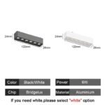 ST1-GL-6W LED Grille Light 6W (Anti-Glare)