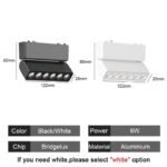 ST1-FGL-6W Foldable Grille Light 6W