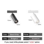 ST1-SL-9W LED Spotlight 9W (Ø44 × 110mm)