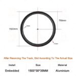 Circular Magnetic Track Embedded Track Ø1500