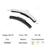 Circular Magnetic Track Arc Floodlight 12W