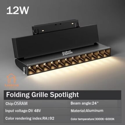 20 Series Smart (Tuya Zigbee) 12W Fold Grille Spot