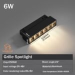 20 Series Smart (Tuya Zigbee) 6W Grille Spotlight