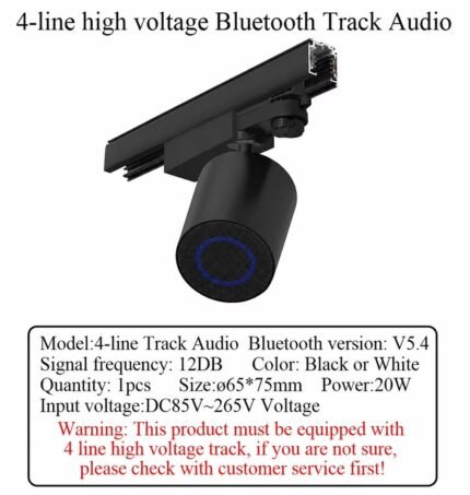 Track Bluetooth Speaker 20W — High Voltage 4-Wire Track Version