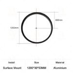 Circular Magnetic Track Surface Track Ø1200