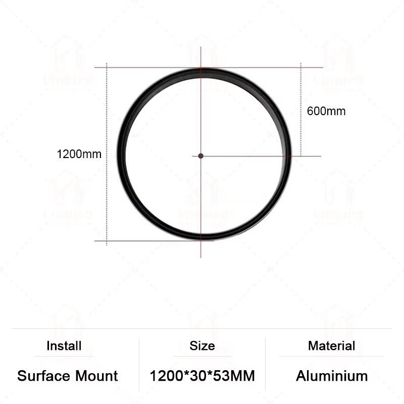 surface-120cm Circular Magnetic Track Surface Track Ø1200