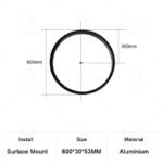 Circular Magnetic Track Surface Track Ø600