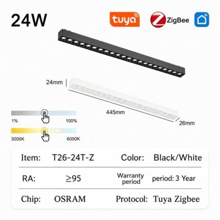 T26-24T-Z Smart Grille Light 24W