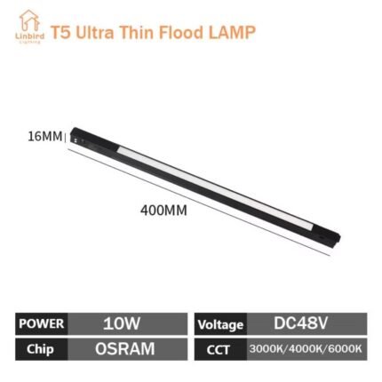 T5 Slim Magnetic Track Floodlight 10W