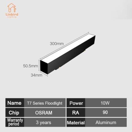 35 Series (T7) Wide Track Floodlight 10W