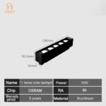 35 Series (T7) Wide Track Grille Spot 10W