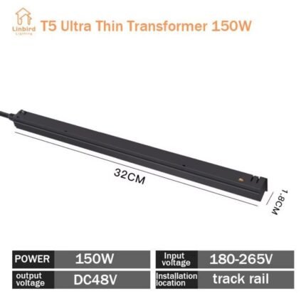 T5 Slim Magnetic Track Transformer 150W (Built-in)