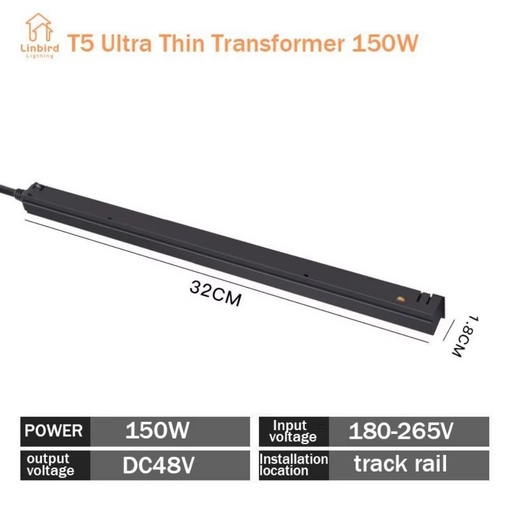 transformer-150w T5 Slim Magnetic Track Transformer 150W (Built-in)