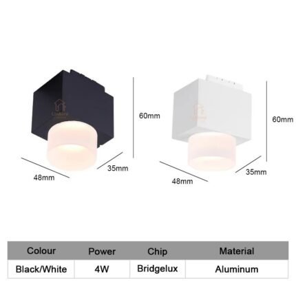 5mm Ultra-Thin UT-S1 Mini Spotlight 4W — Thinner Than Your Phone