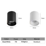 5mm Ultra-Thin UT-T1 LED Downlight 7W — Thinner Than Your Phone