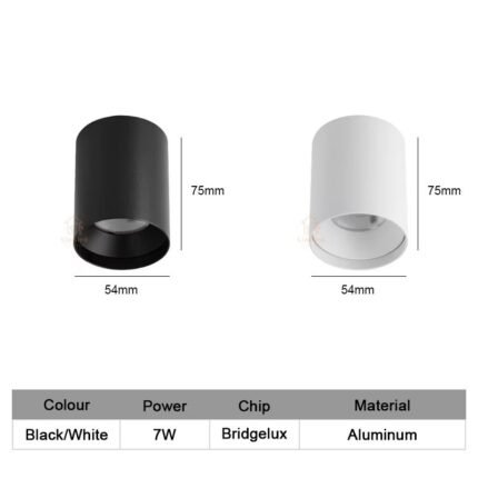 5mm Ultra-Thin UT-T1 LED Downlight 7W — Thinner Than Your Phone