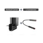 20 Series Magnetic Track Vertical Corner + L Power Connector