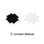 5mm Ultra-Thin UT X Connector (Cross Joiner) — Thinner Than Your Phone